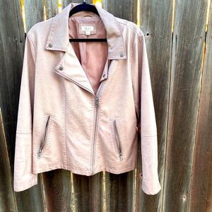 Women’s FAUX moto style jacket-